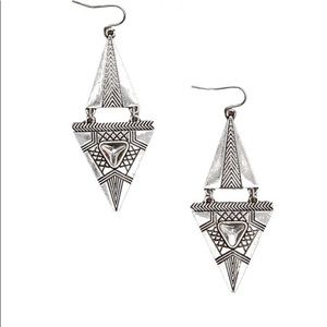 ISO earrings from The Buckle!